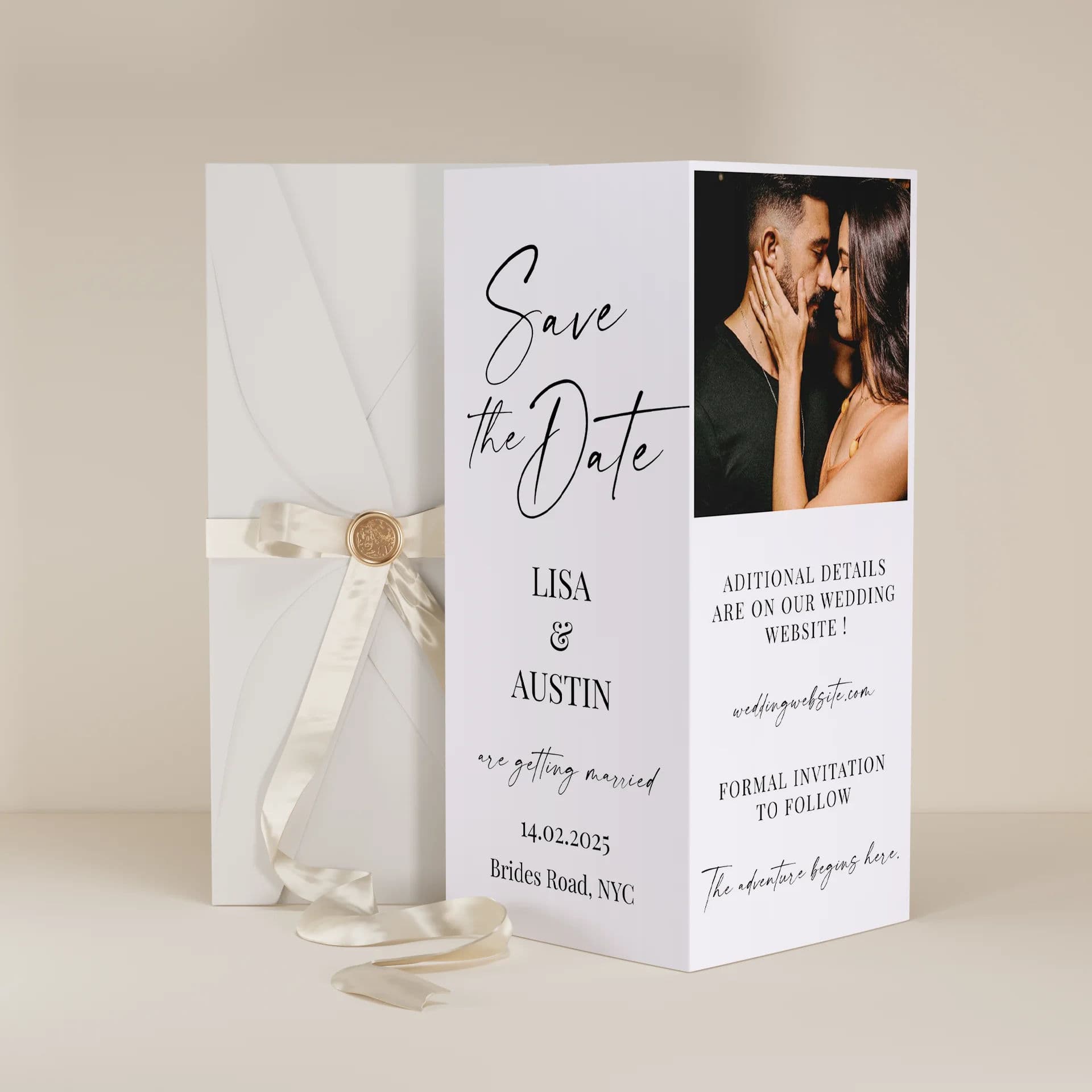 Wedding template preview