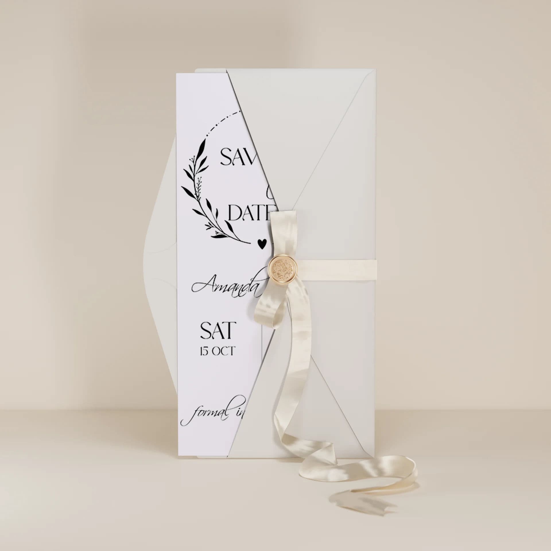 Wedding template preview