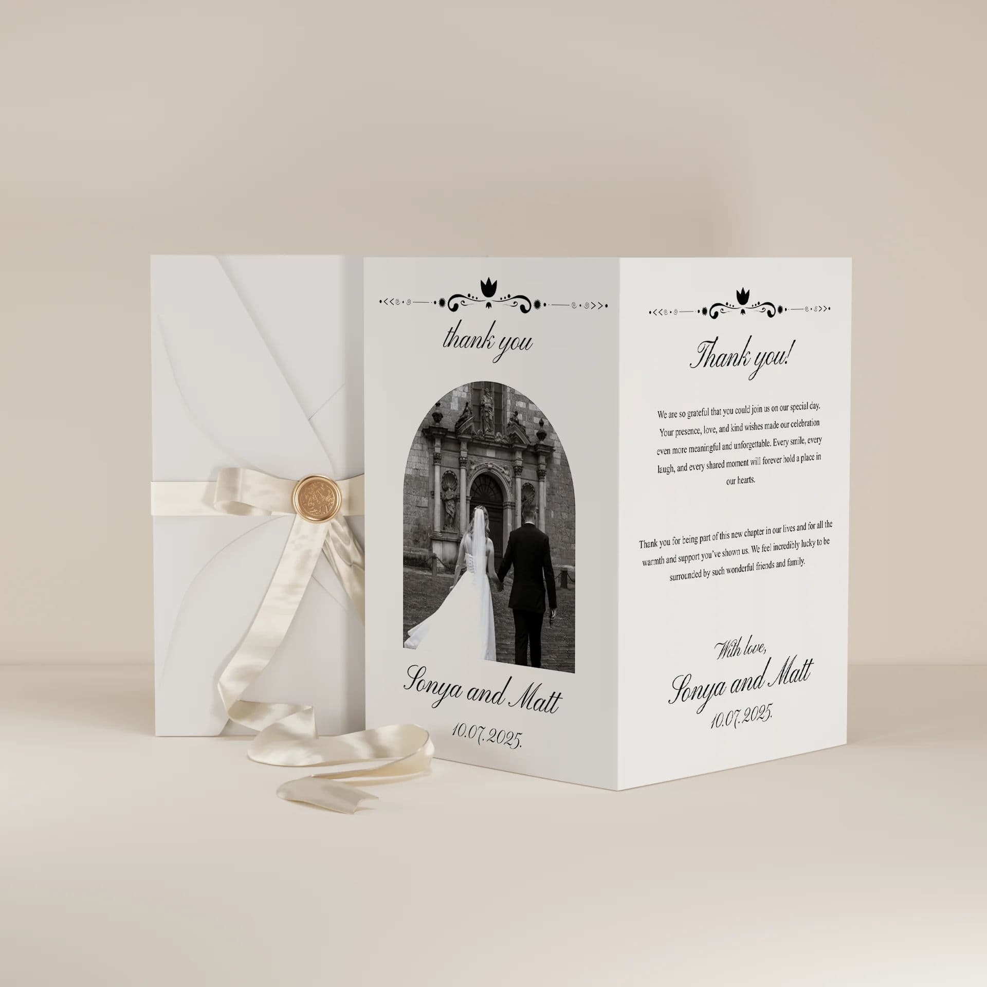 Note — Thank You Card