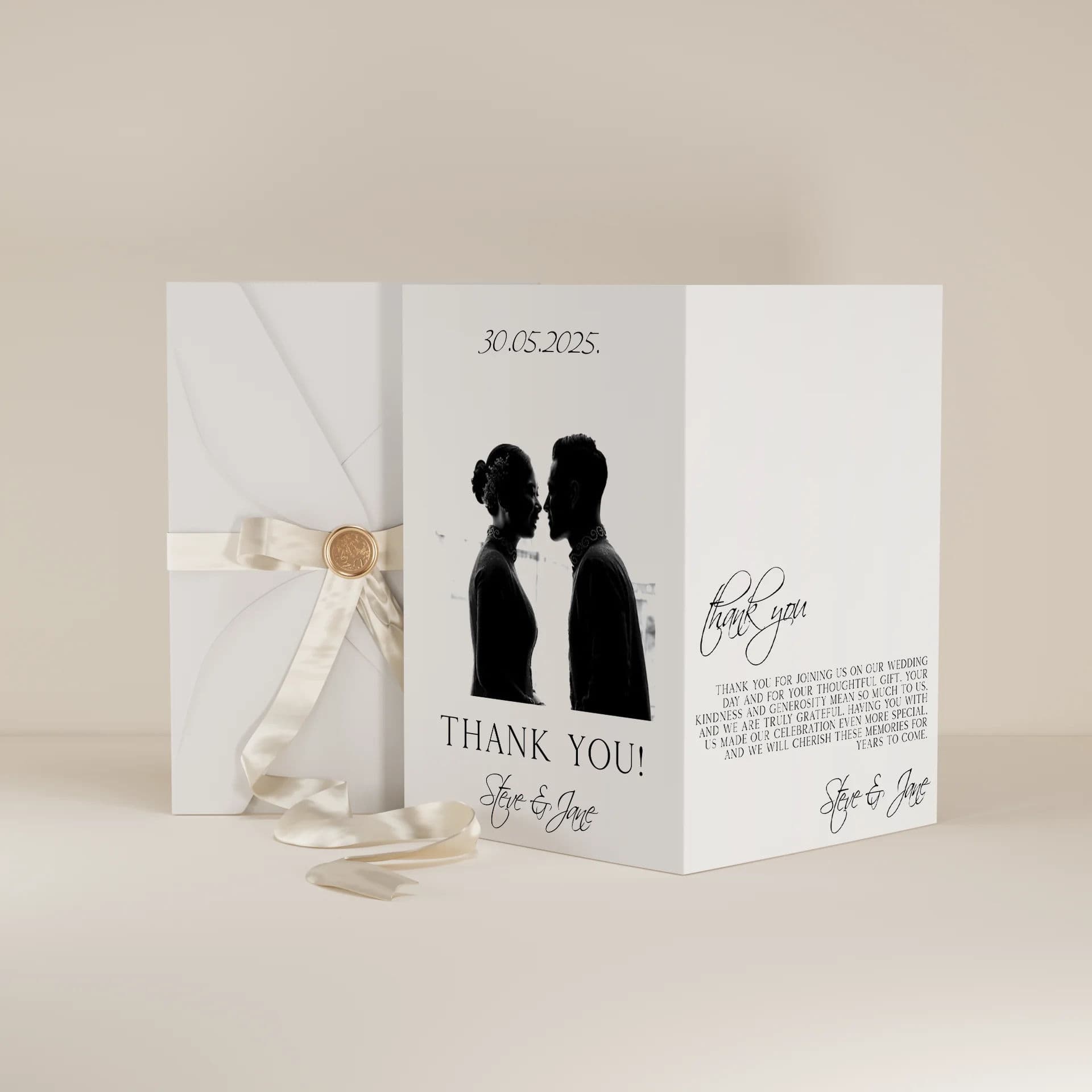 Trace — Thank You Card