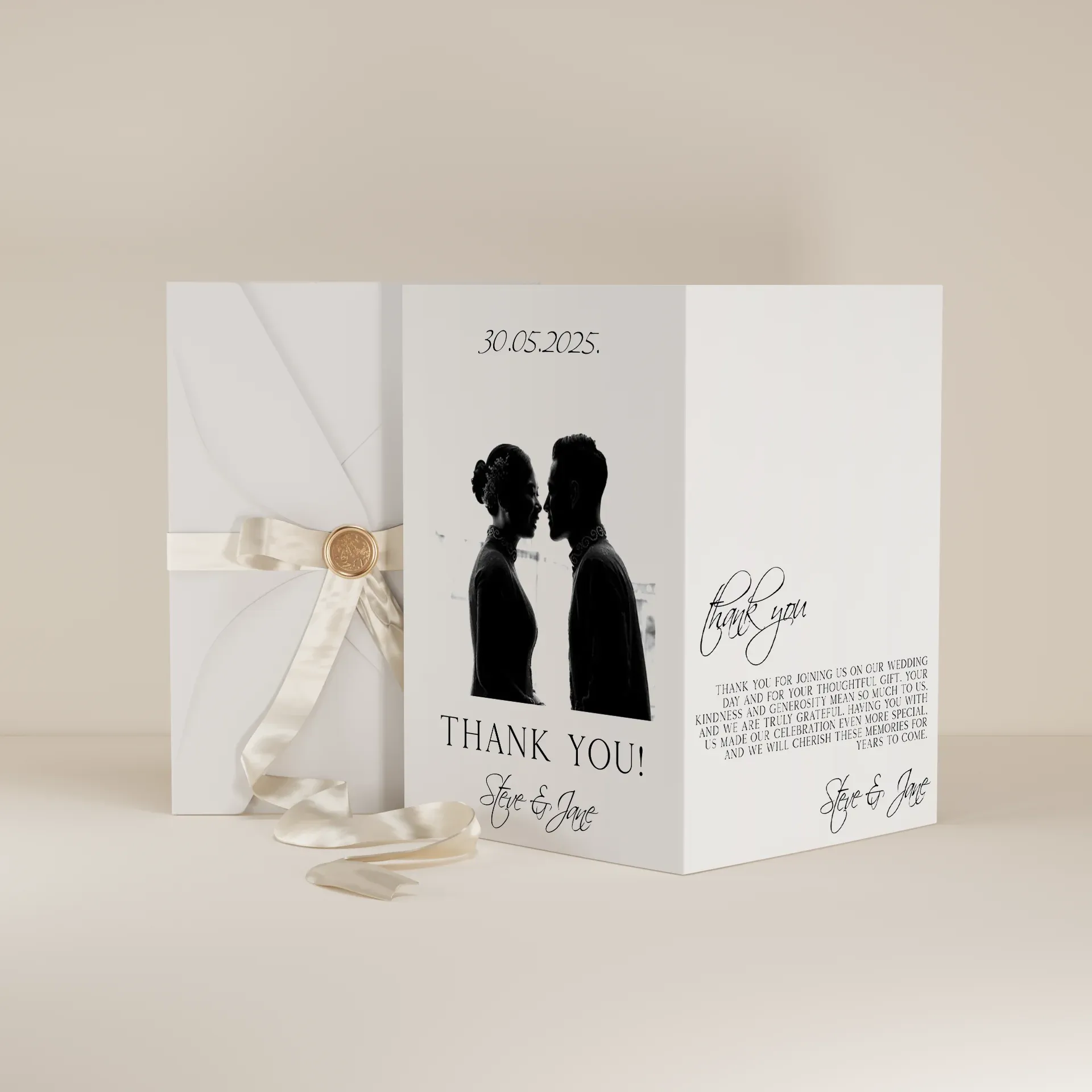 Trace — Thank You Card
