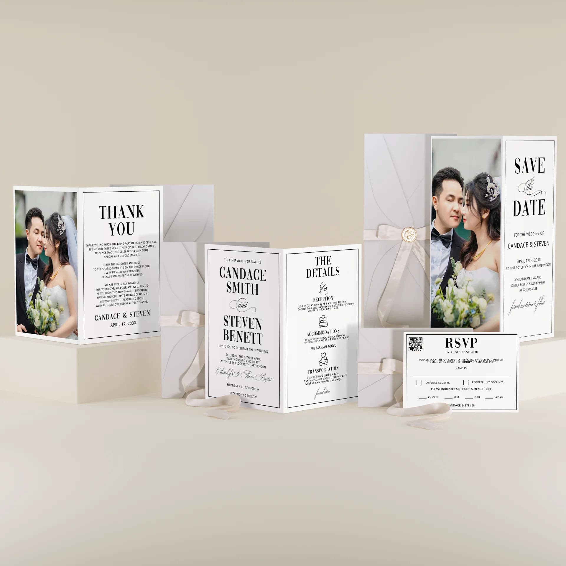 Wedding template preview