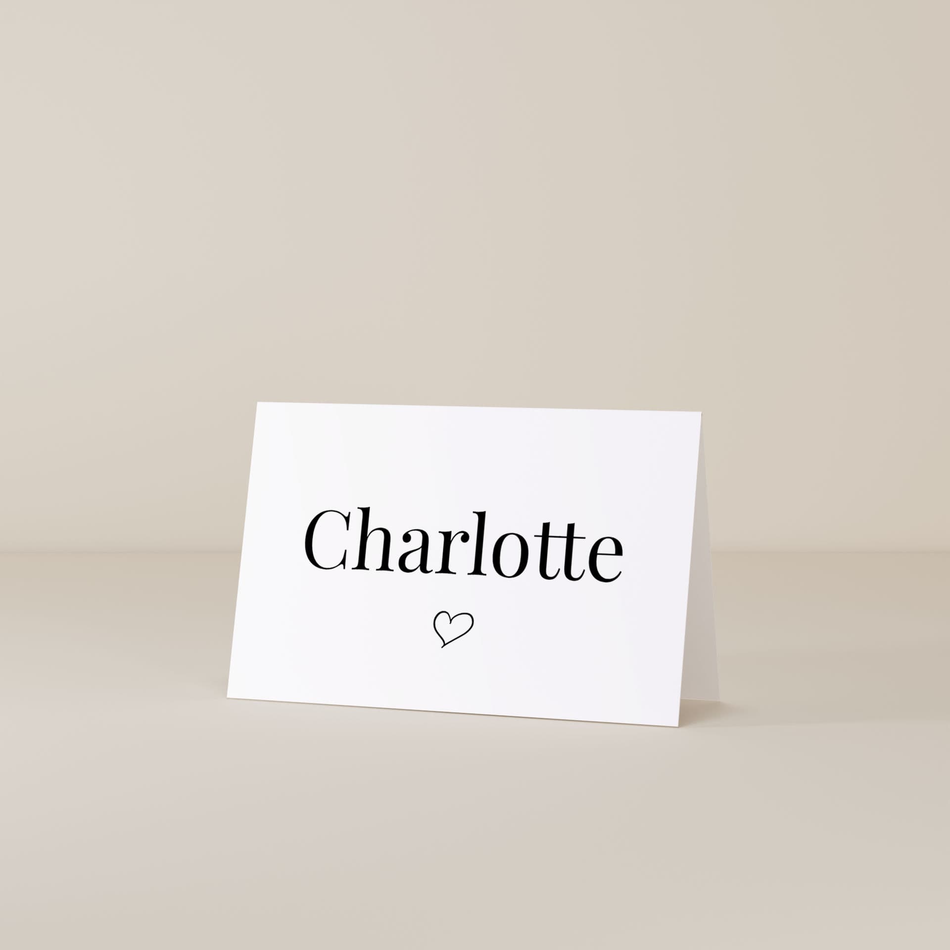 Spot — Wedding Place Card Template