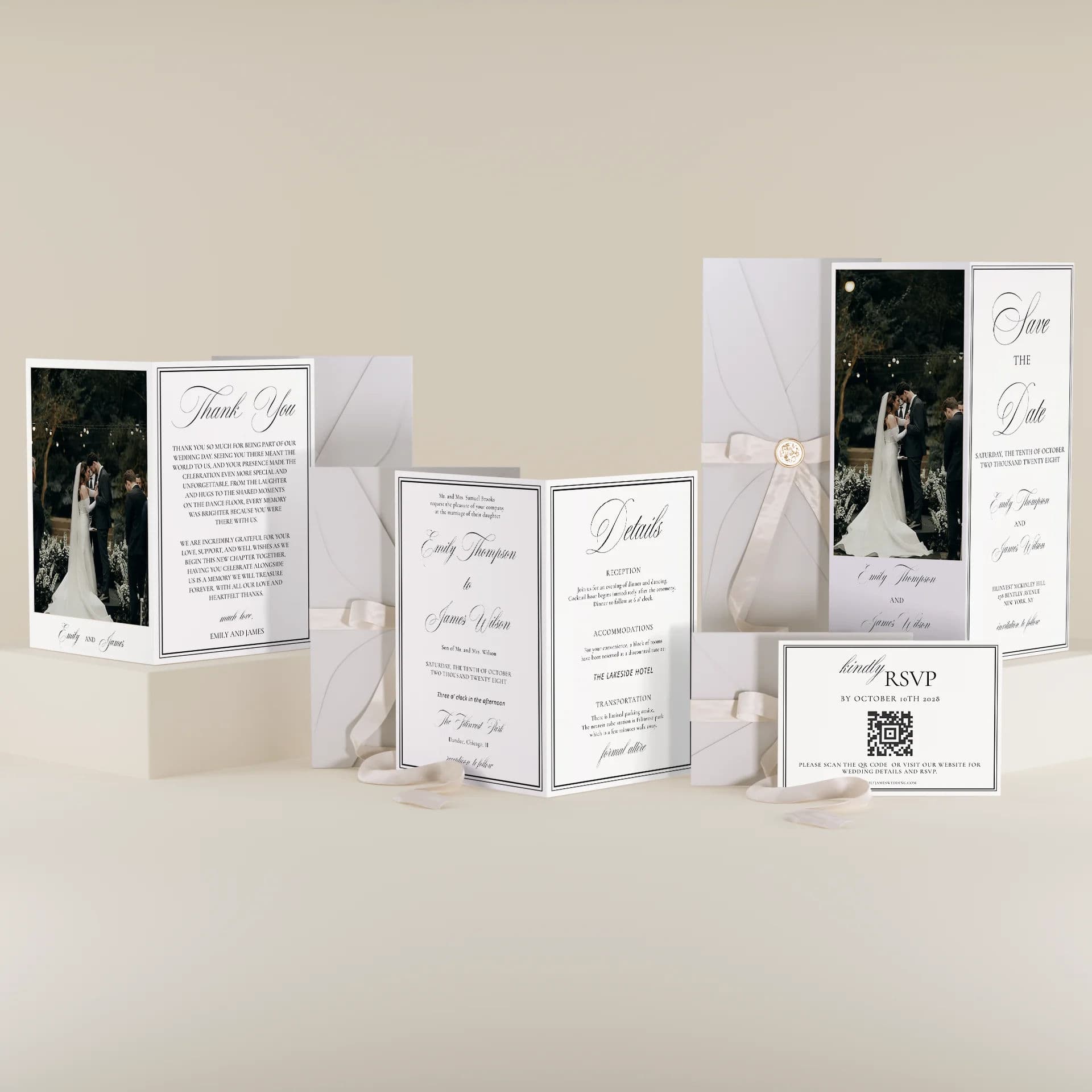 Wedding template preview