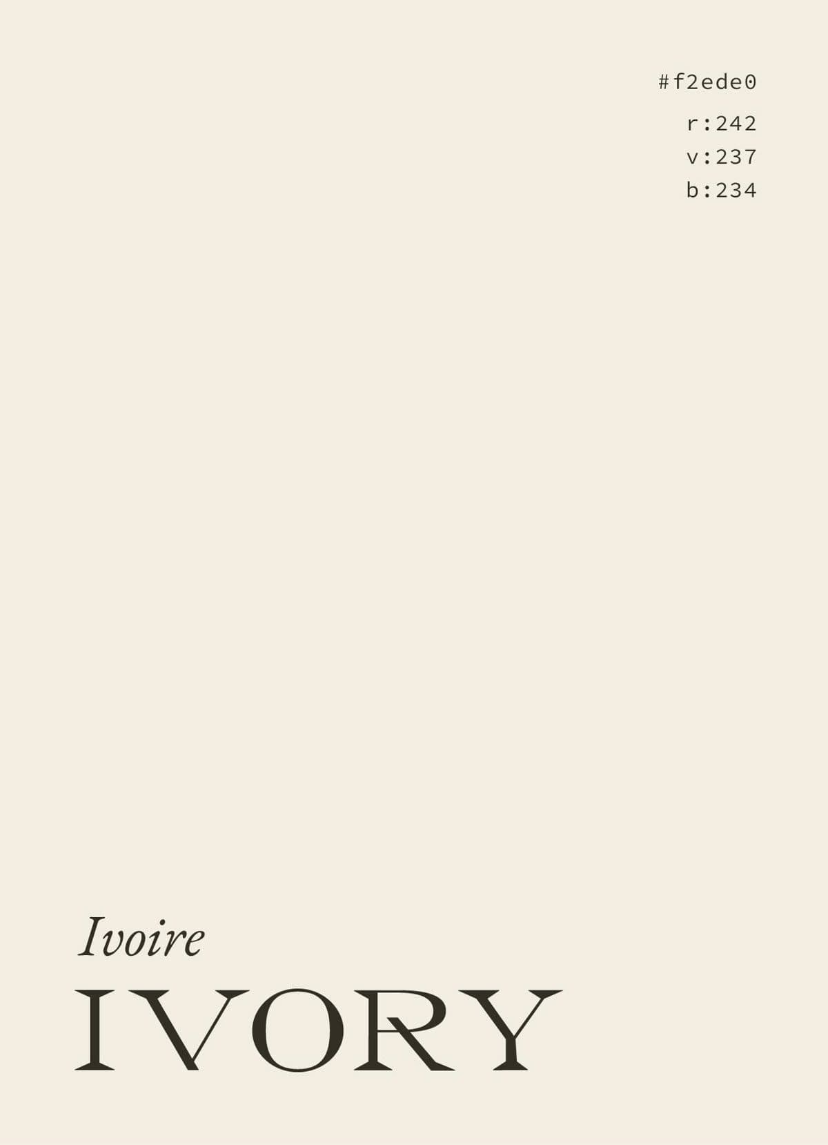 Ivory — Wedding Invitation Template