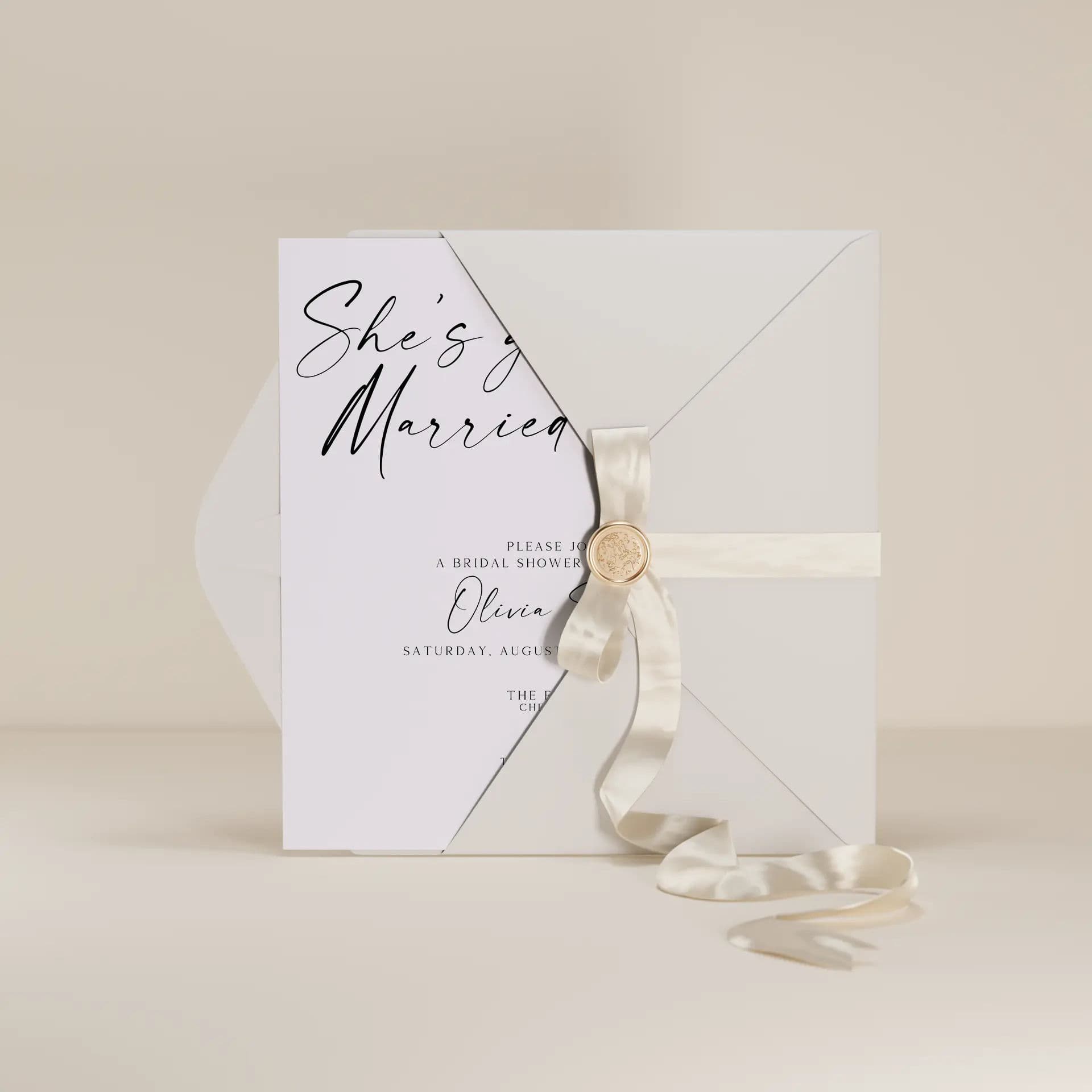 Wedding template preview