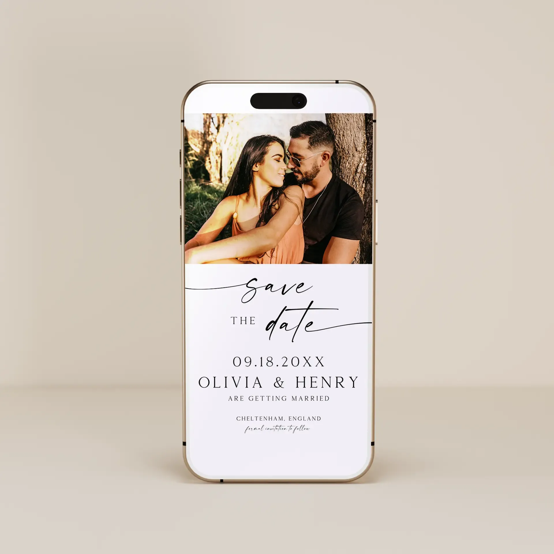 Pin — Save the Date E-Card