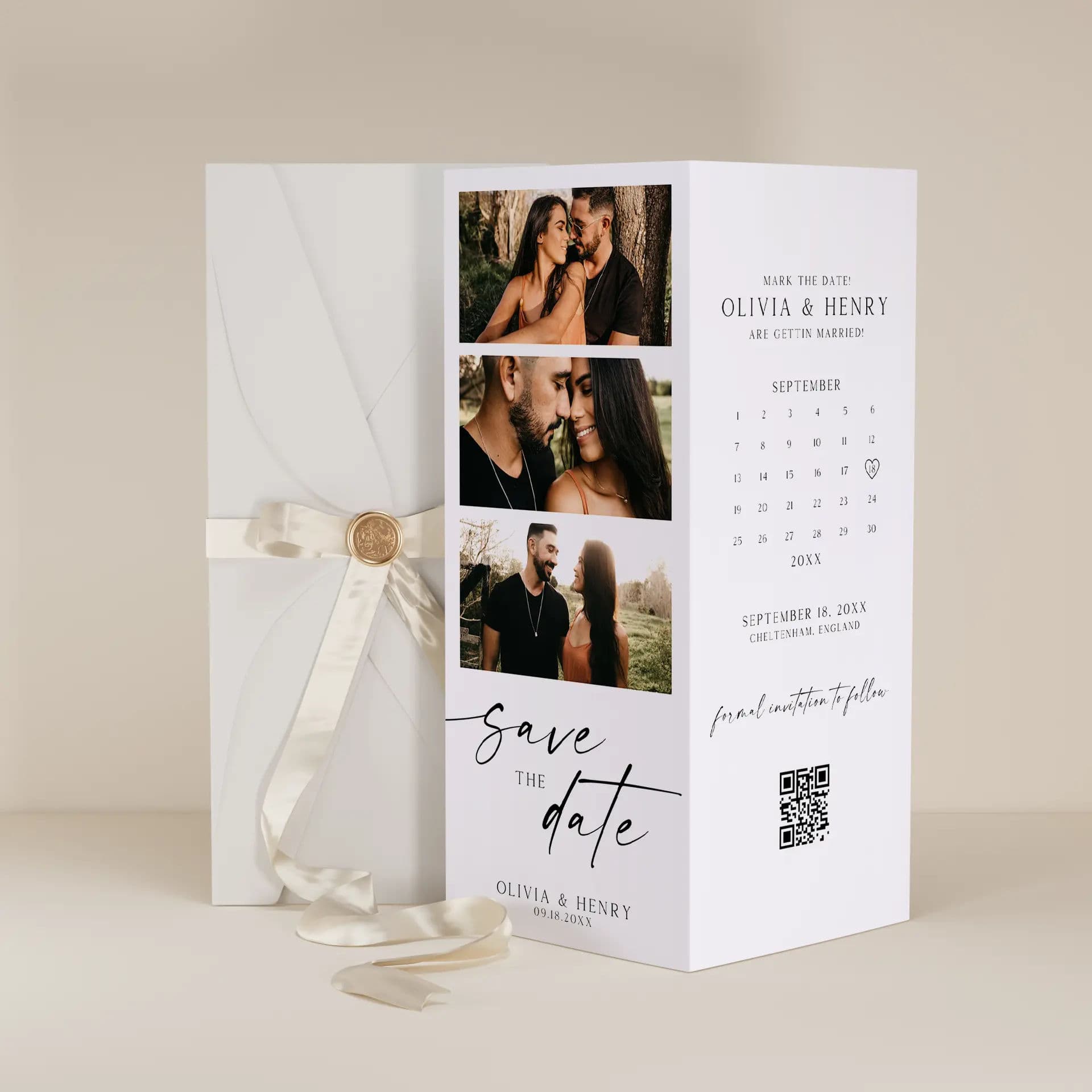 Wedding template preview