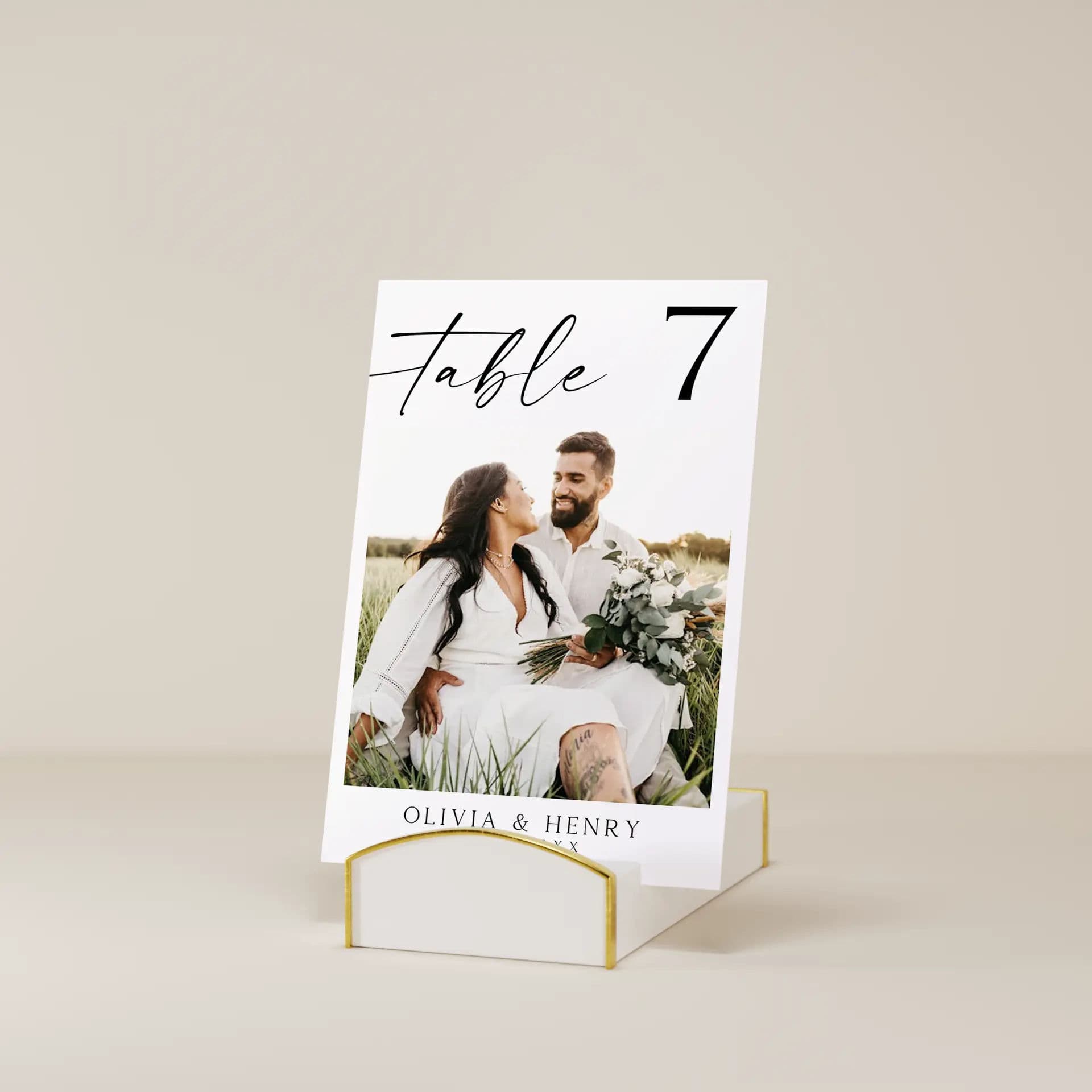 Wedding template preview